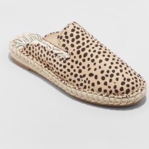 Dolce Vida espadrille slides